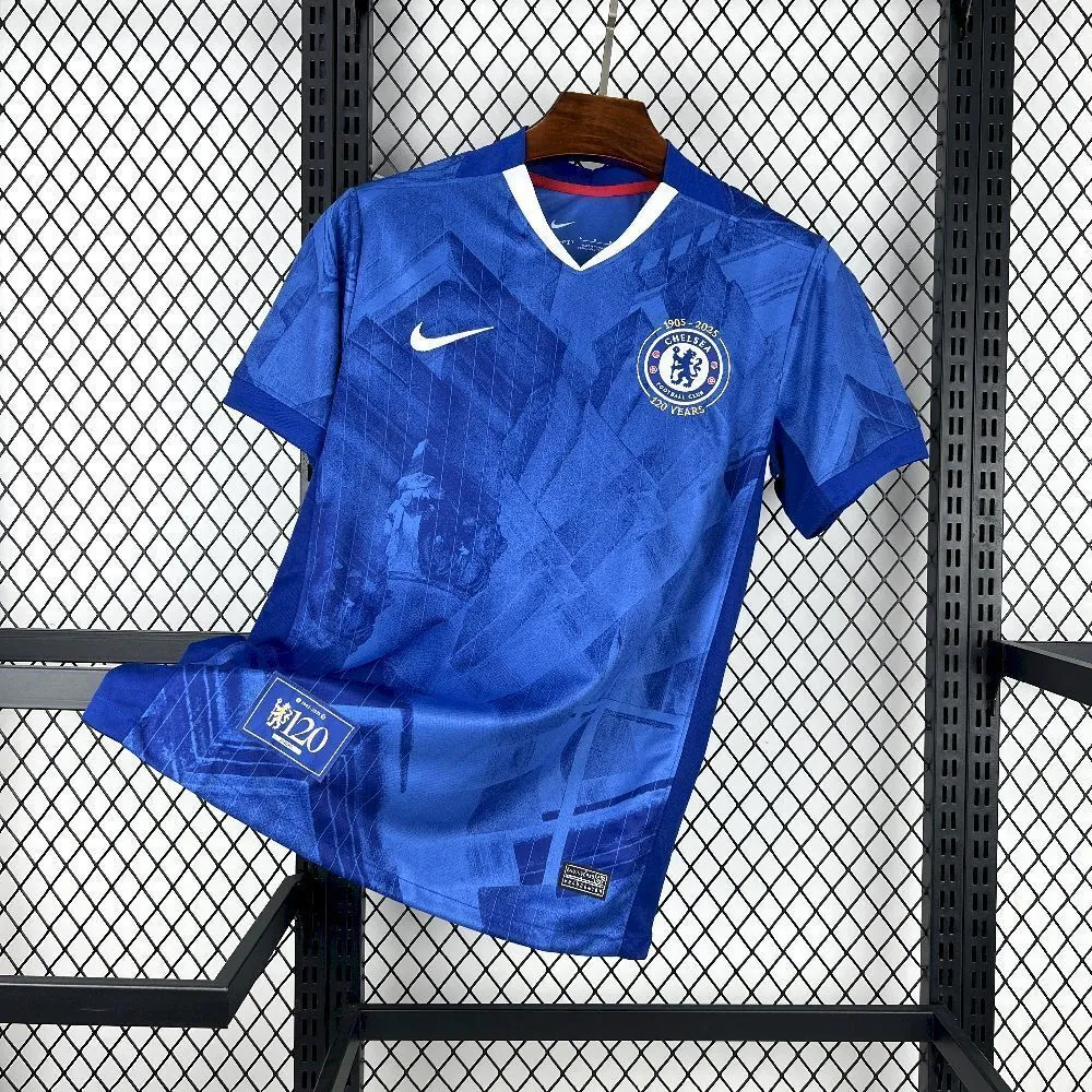25-26 Chelsea Home Kit 120th Anniversary Football Apparels AAAAJersey Wholesale Yupoo 5