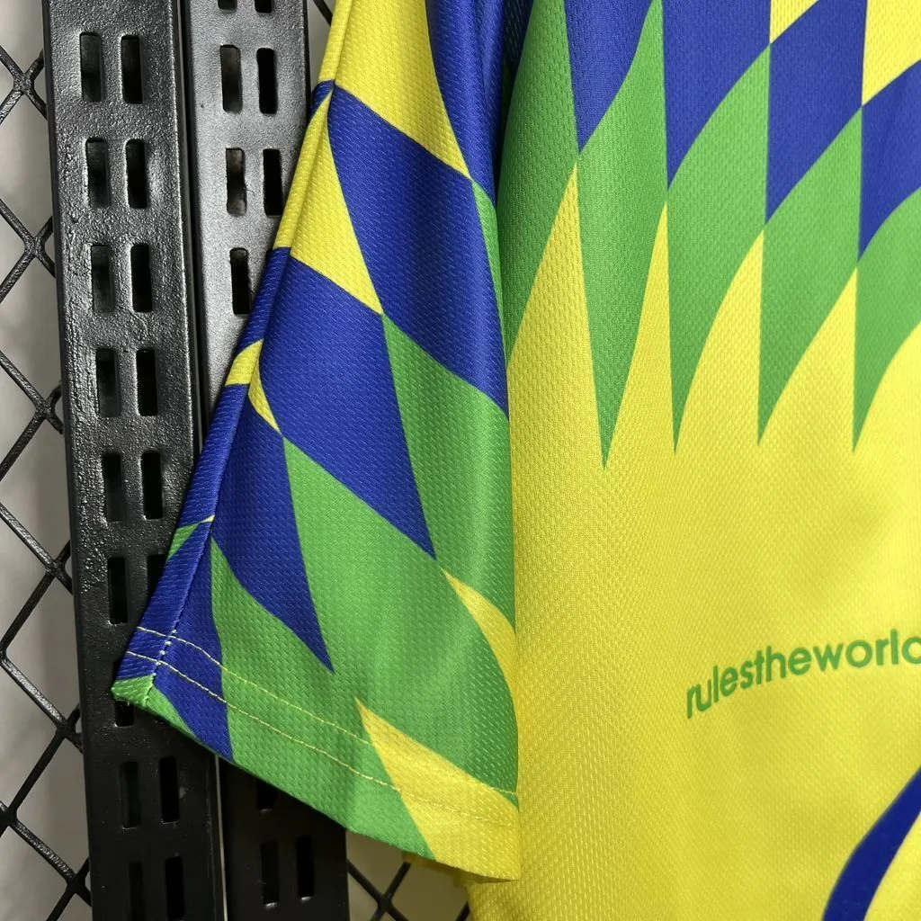 1995 Brazil Home Retro Corteiz Special Kit Vintage Shirt Soccer AAAAJersey Yupoo 6