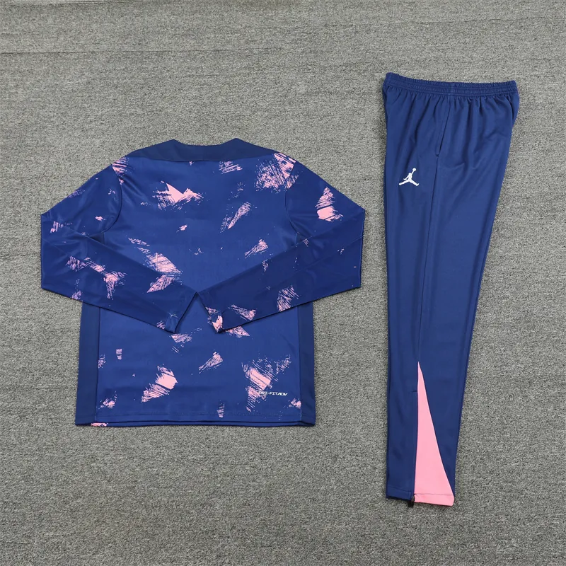 24-25 PSG Long Sleeve Training Suit Football Shirts 1