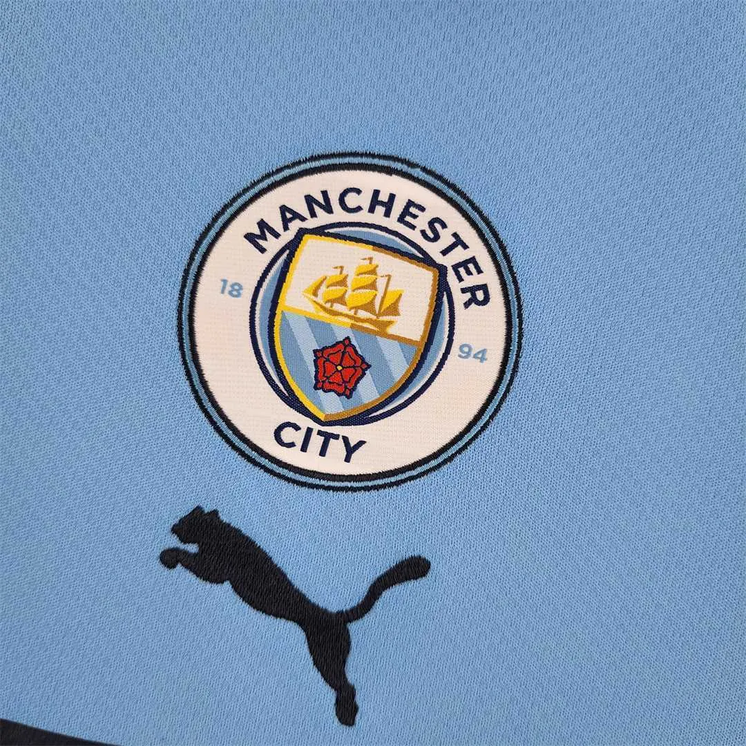22-23 Manchester City home long sleeve 1