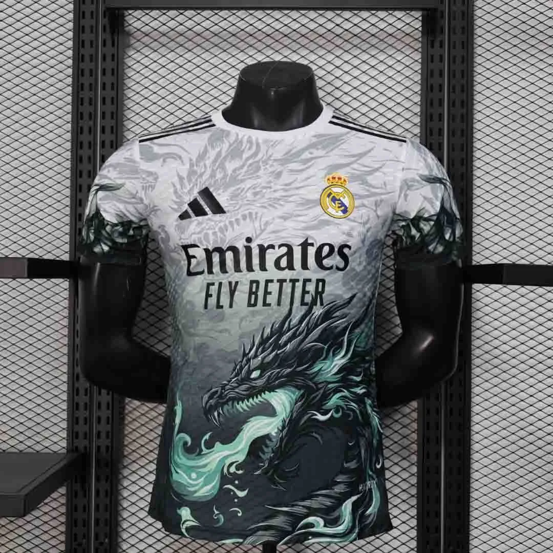 24-25 Real Madrid Green Dragon Special Edition Player Version Shirt AAAAJersey Supply Yupoo 3