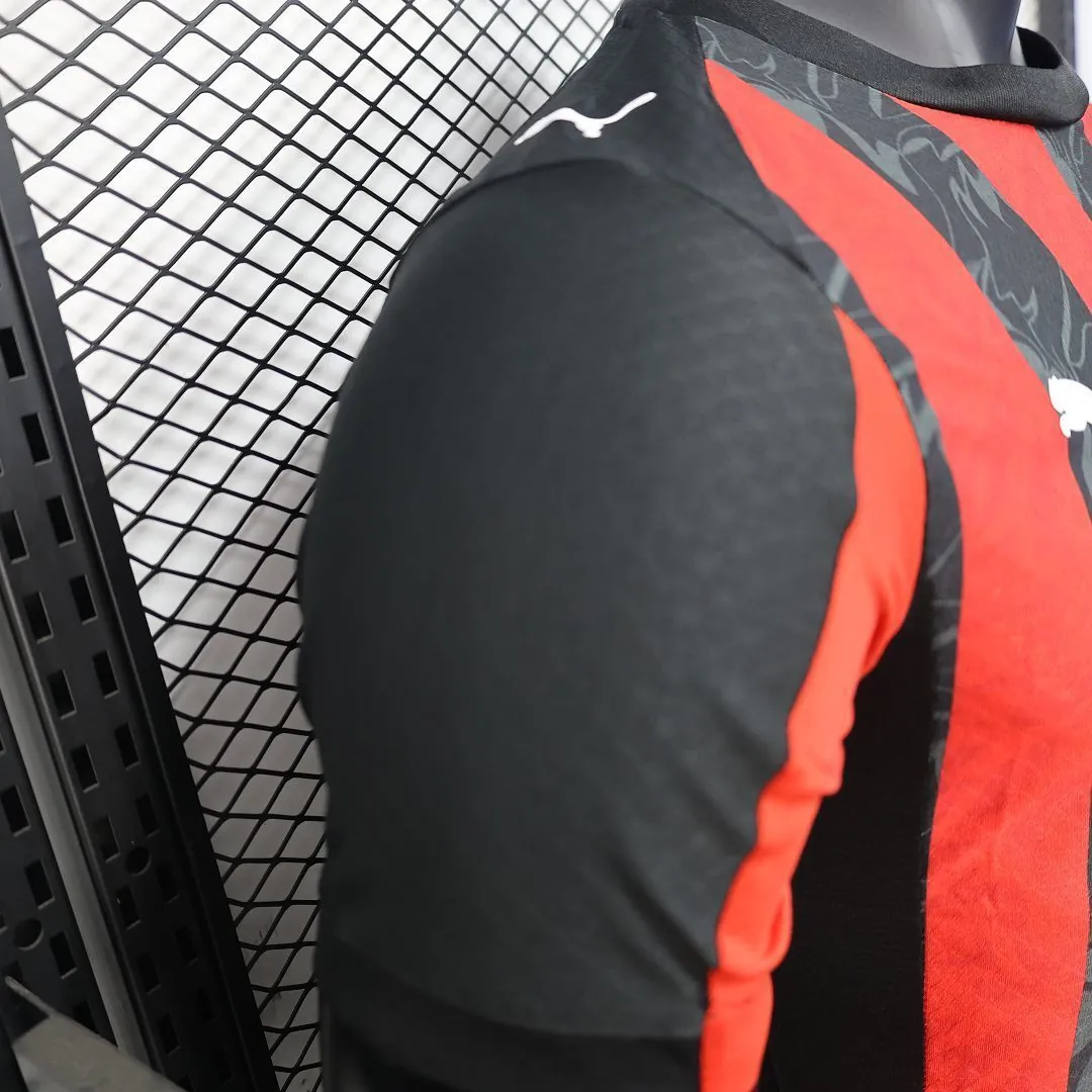 25-26 AC Milan Home Kit Player Version Shirt AAAAJersey Wholesale Yupoo 9