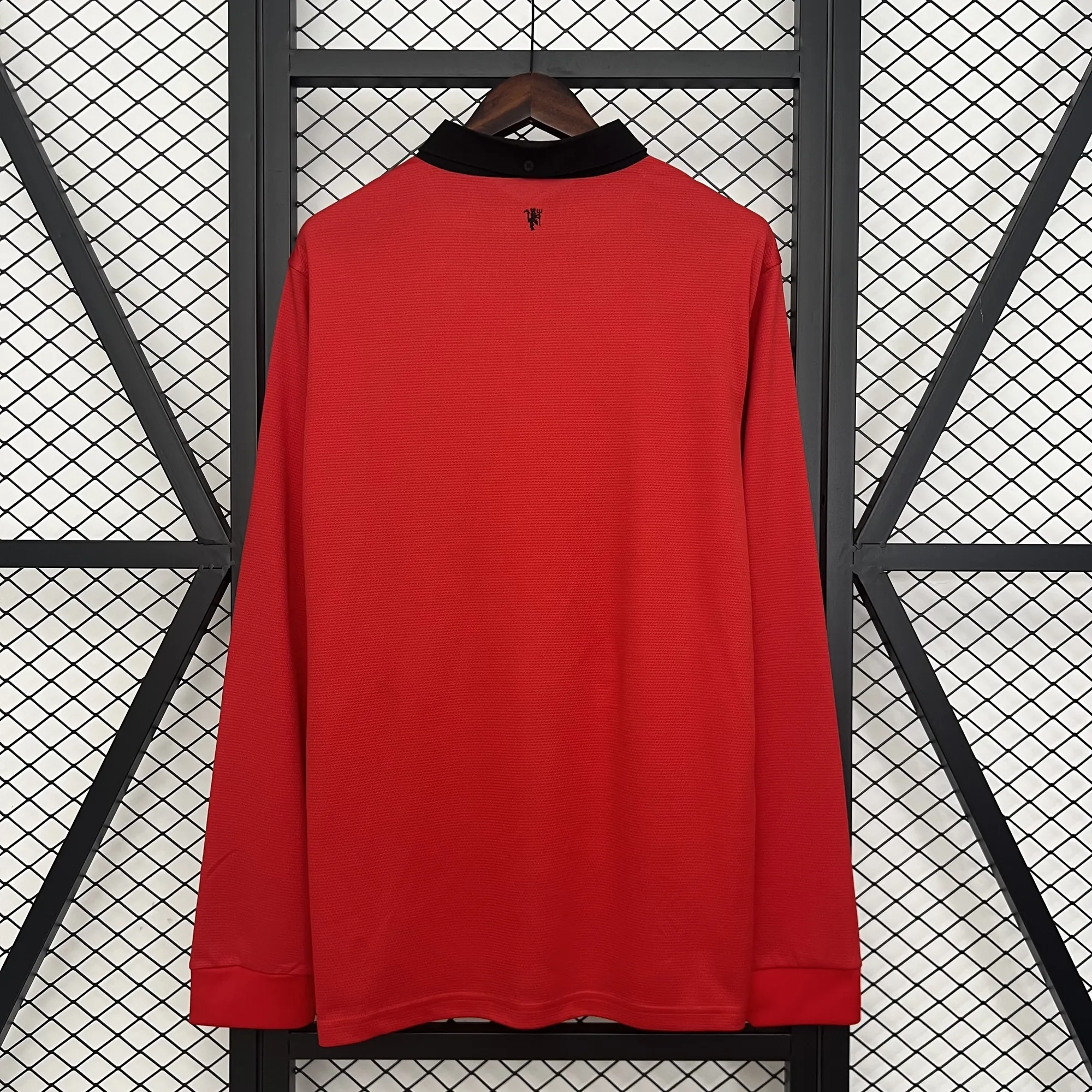 13-14 Manchester United Home Retro Kit Long Sleeve Shirt Cheap AAAAJerseys Supply Yupoo 3