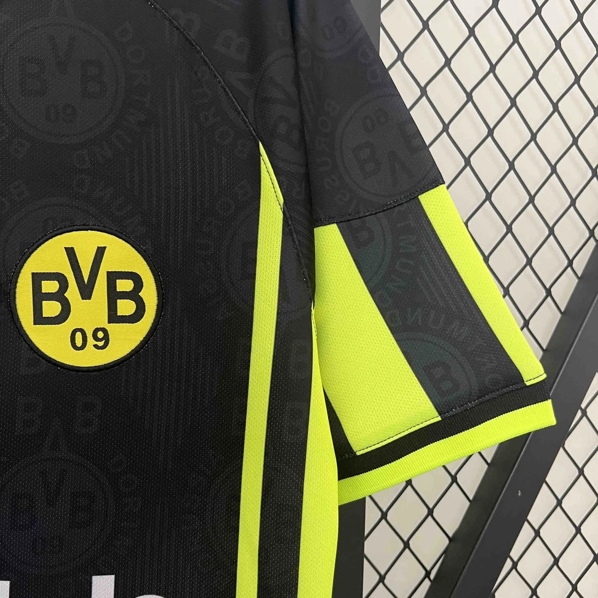 96-97 Dortmund BVB Away Retro Kit Vintage Shirt Best Wholesale Yupoo 5