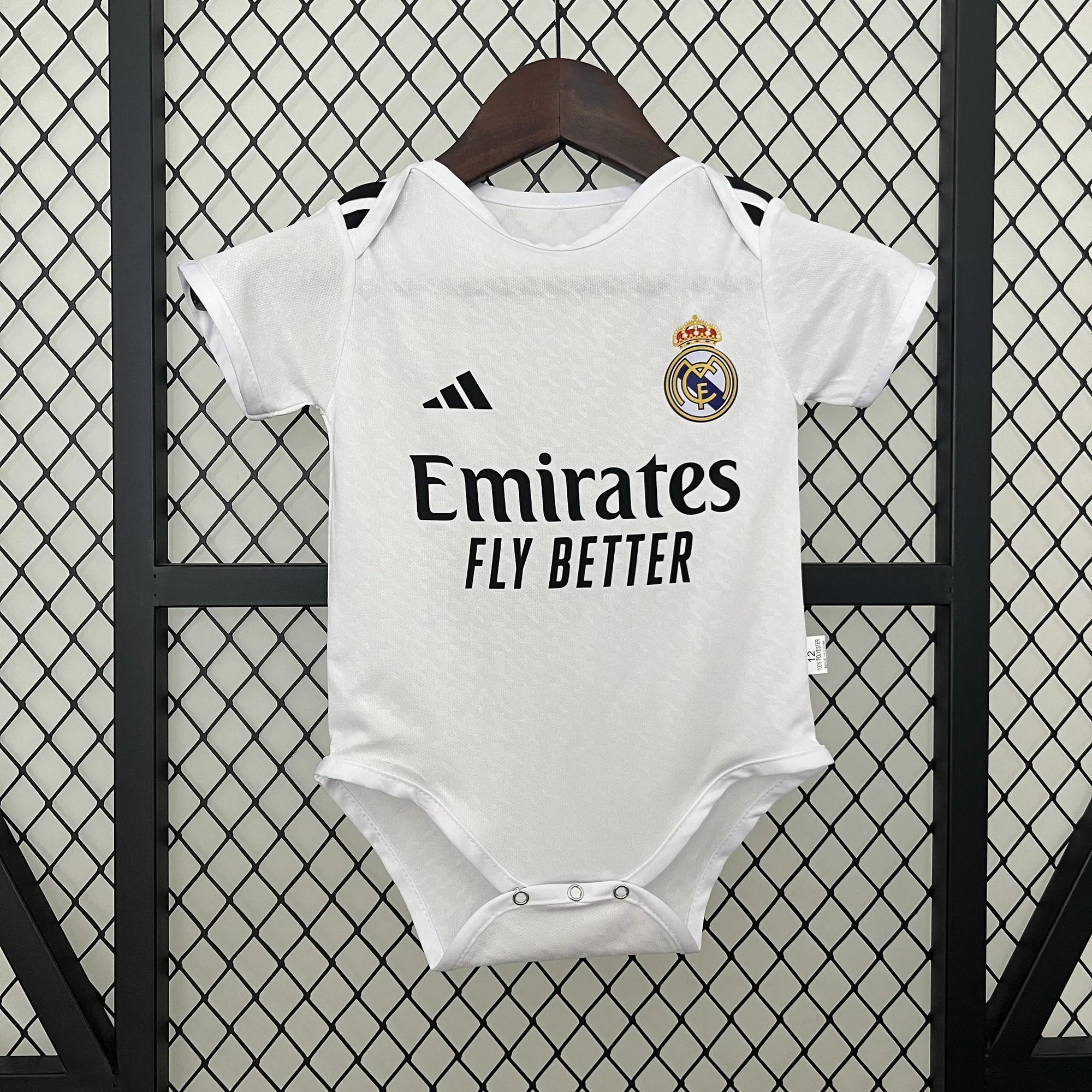 24-25 Real Madrid Home Baby Uniform Best Wholesale Yupoo 6