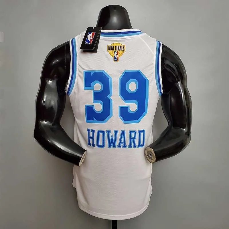 Retro night HOWARD#39 Lakers White 6