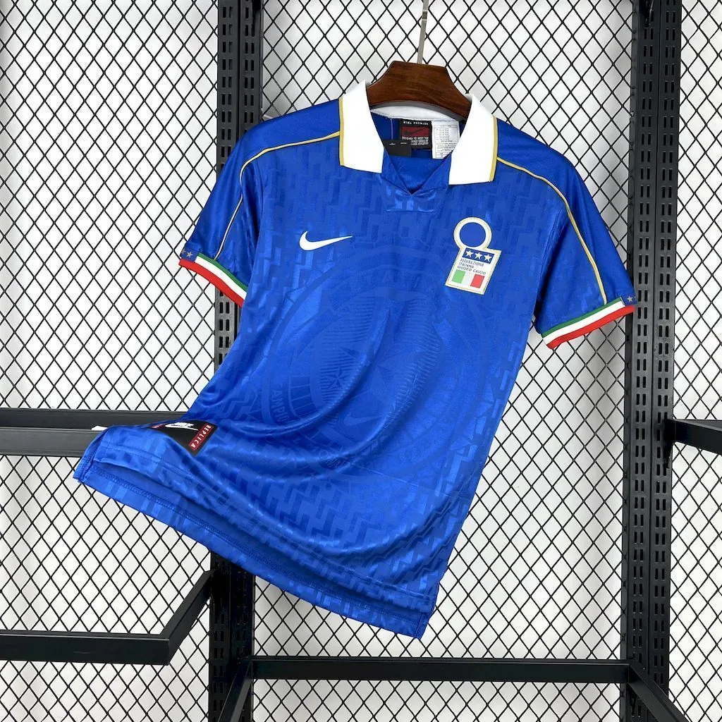 1995 Italy Home Retro Kit Vintage Shirt AAAAJersey Supply Yupoo 7