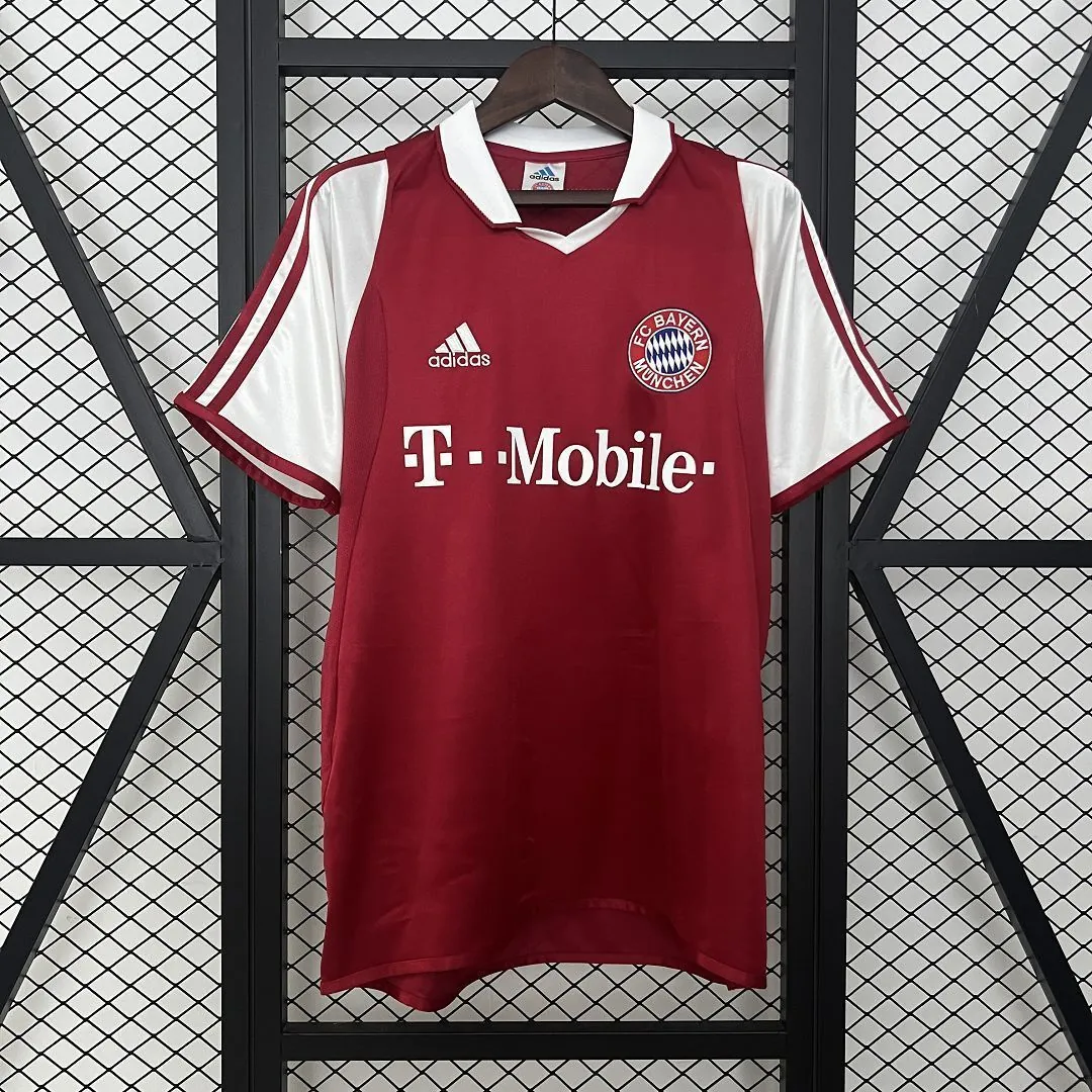 03-04 Bayern Munich Home Retro Kit Vintage Shirt AAAAJersey Dropship Yupoo 8