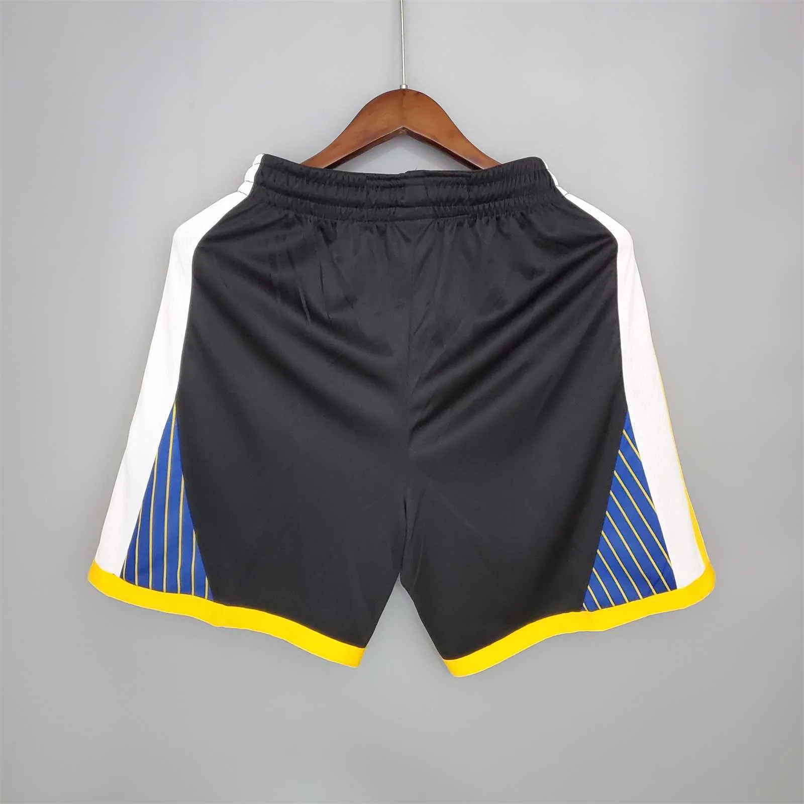 Warriors black NBA shorts 2