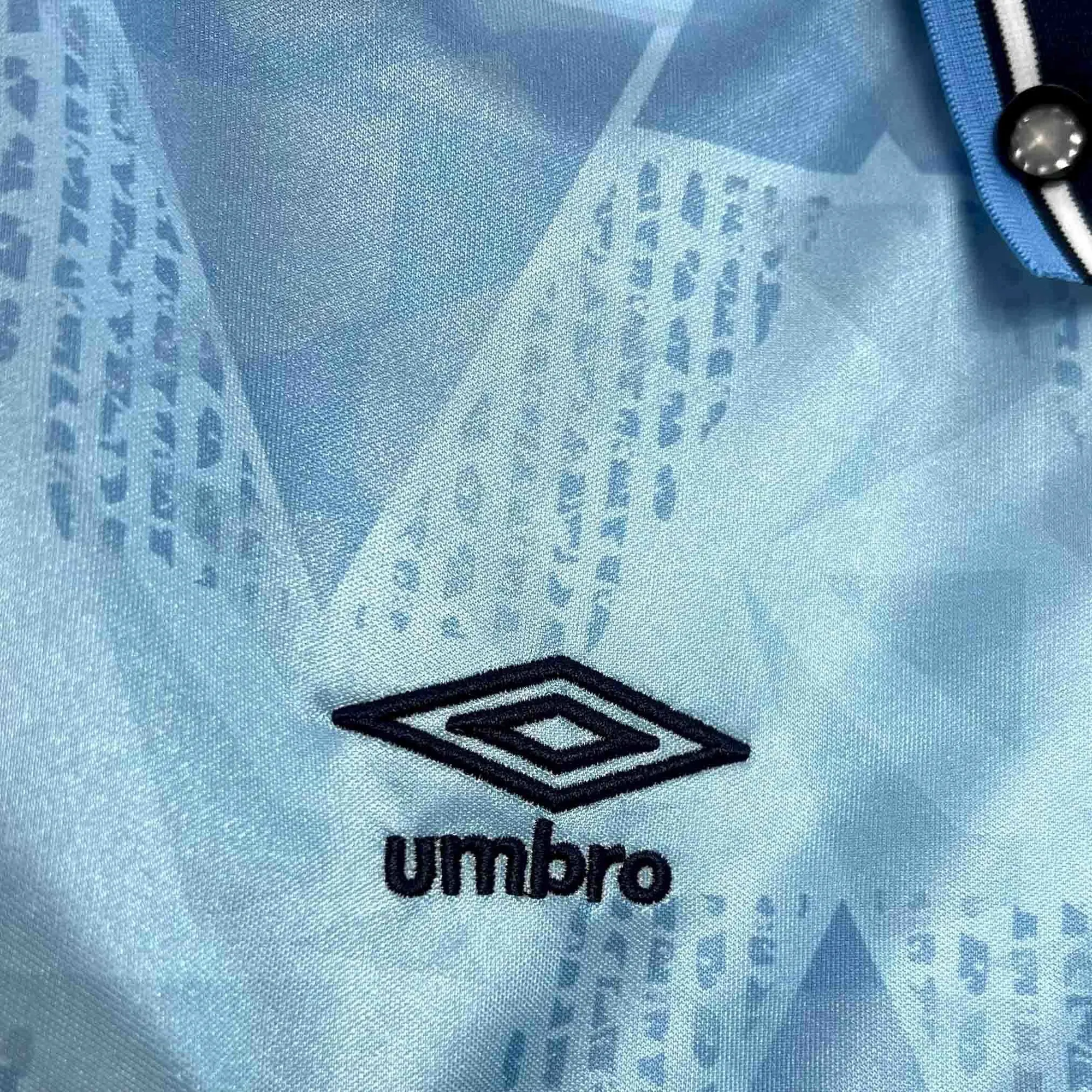 89-91 Manchester City Home Retro Kit Vintage Shirt AAAAJersey Supplier Yupoo 1