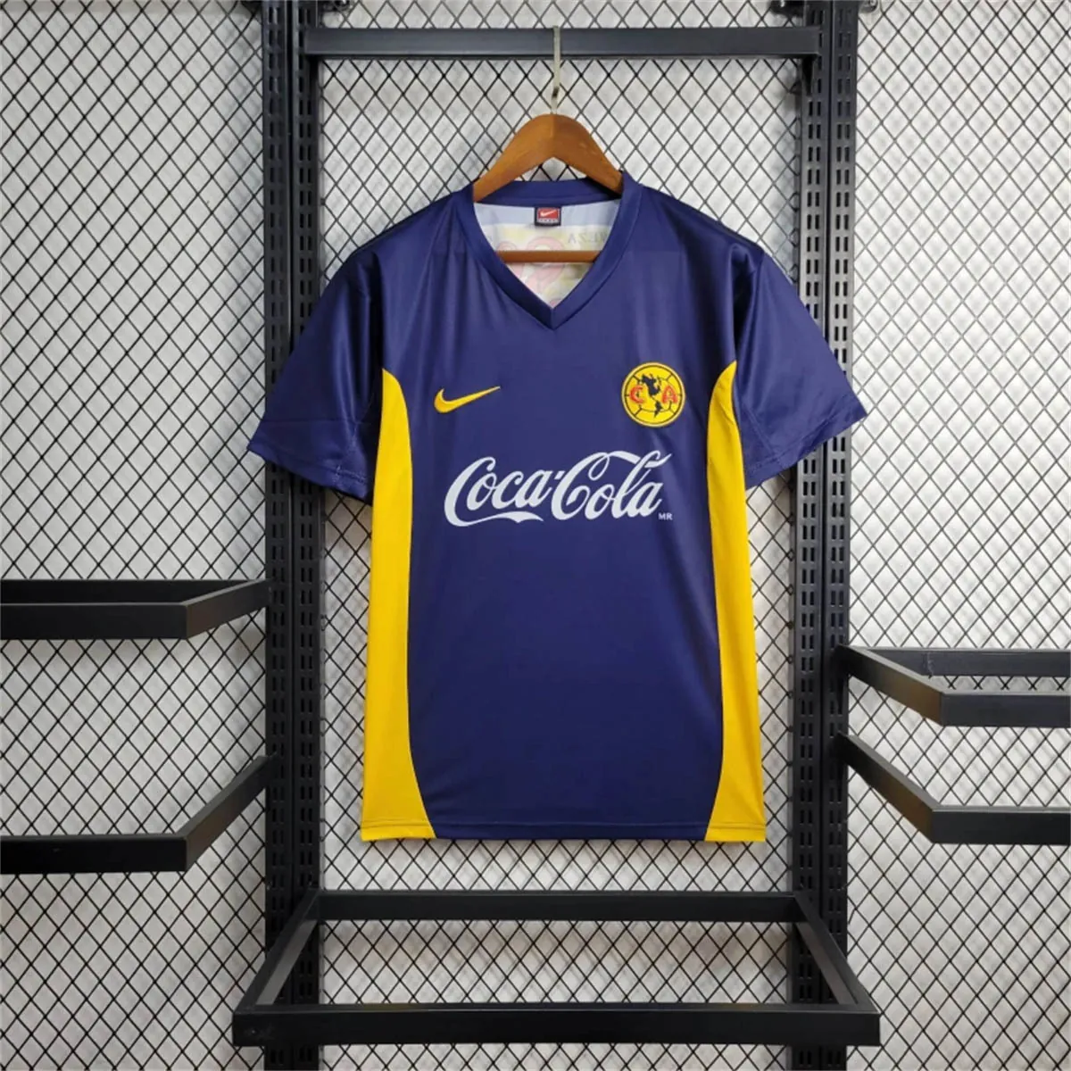 00-01 Club America Away Retro Kit Vintage Shirt Soccer AAAAJersey Yupoo 6