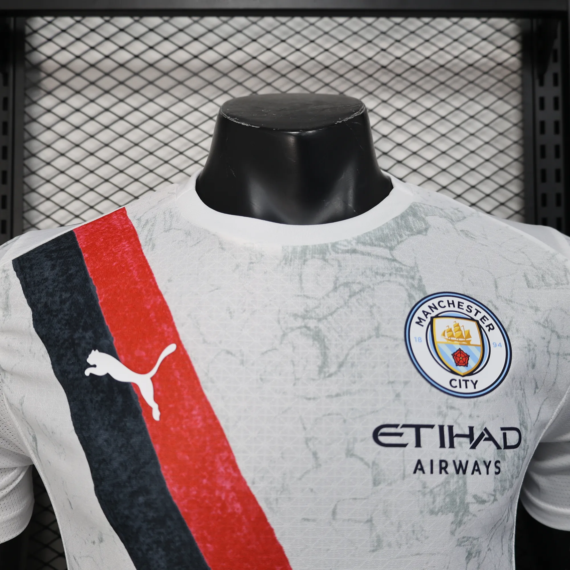 25-26 Manchester City Away Kit Player Version Shirt AAAAJersey Supply Yupoo 2