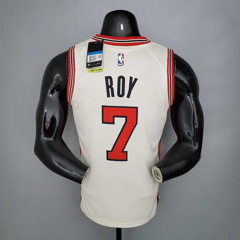 ROY#7 Portland Trail Blazers Beige 4
