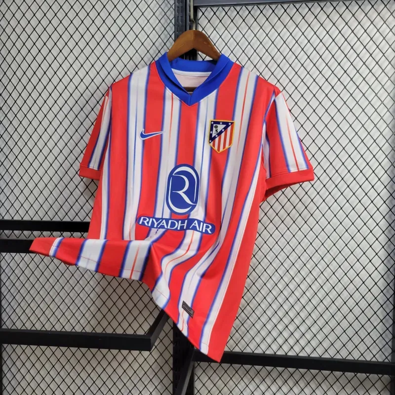 24-25 Atletico Madrid Home Kit Football AAAAJersey Supplier 1