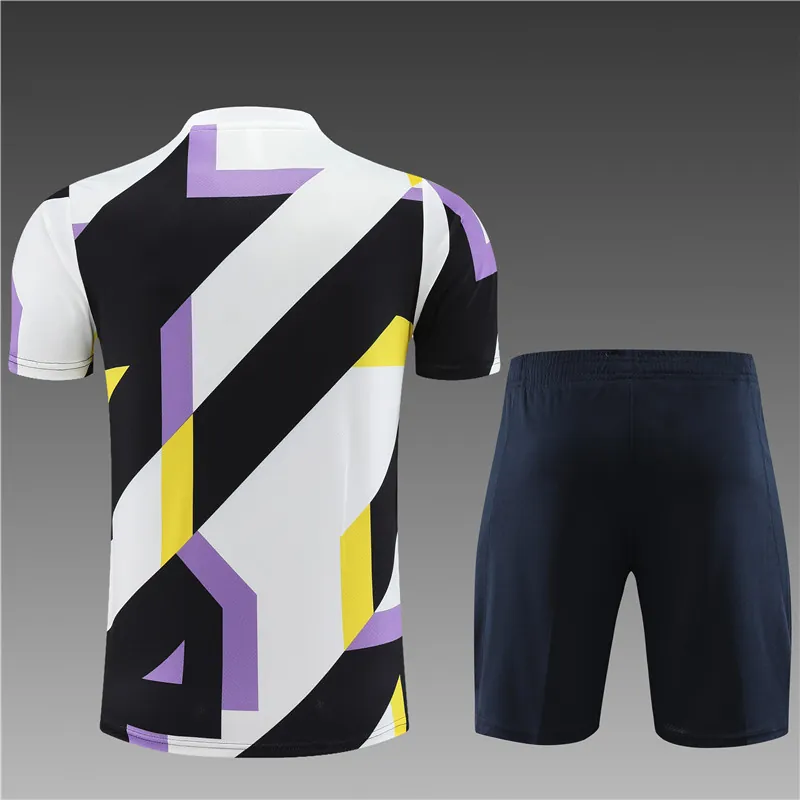 23-24 Real Madrid Traning White&Black Kit Soccer Jerseys Yupoo 1