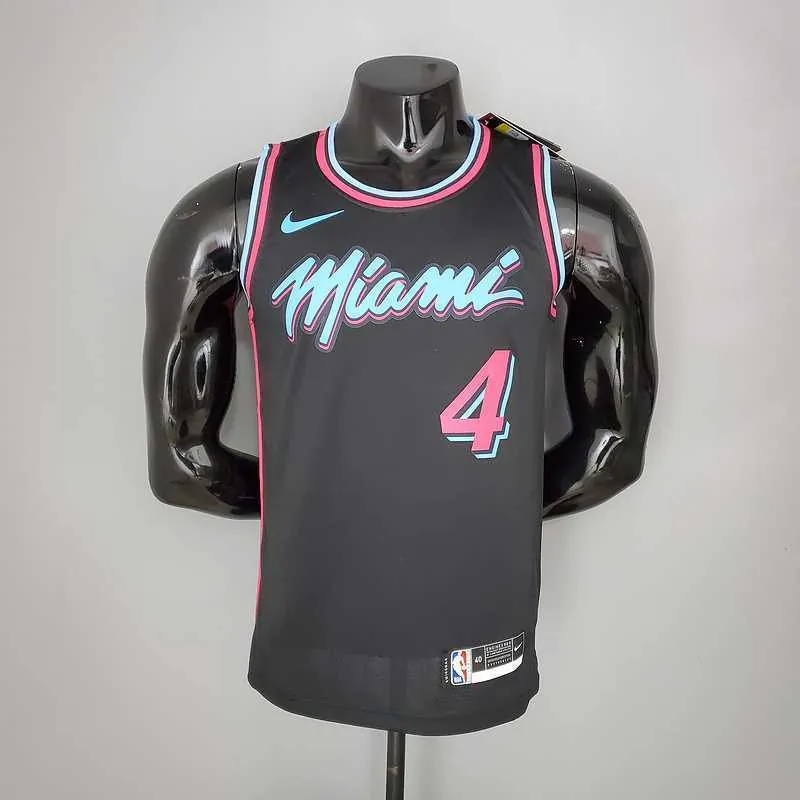 OLADIPO#4 Miami Heat V-neck black 8