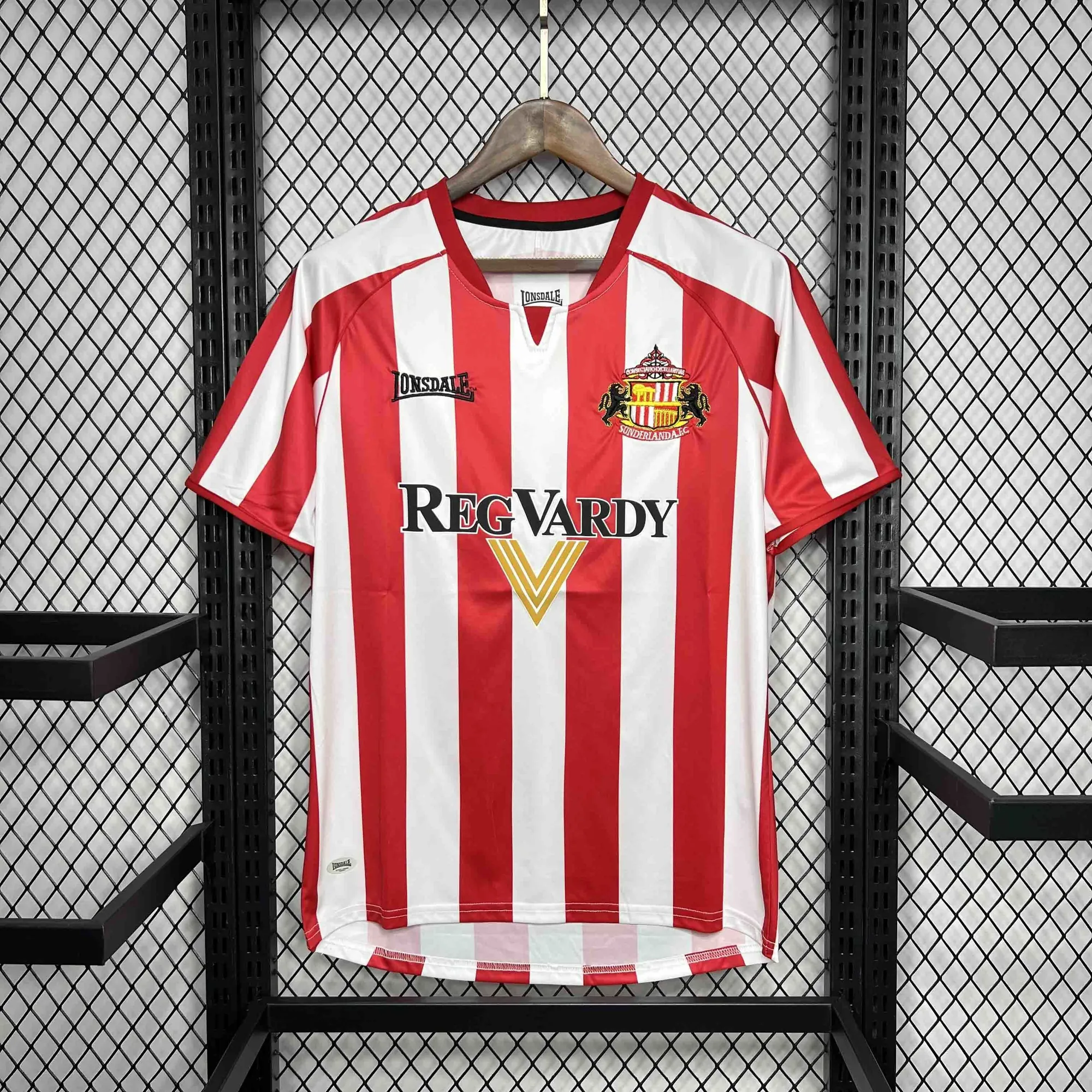 05-06 Sunderland Home Retro Kit Vintage Shirt AAAAJersey Wholesale Yupoo 8