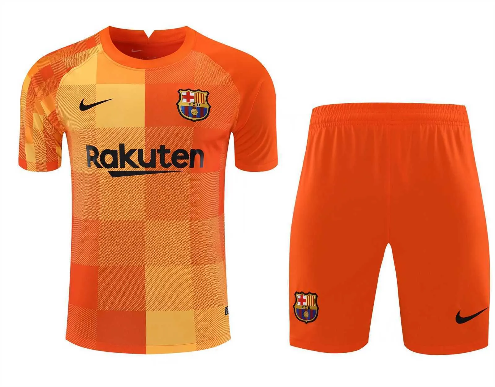 21-22 Barcelona orange goalkeeper 1