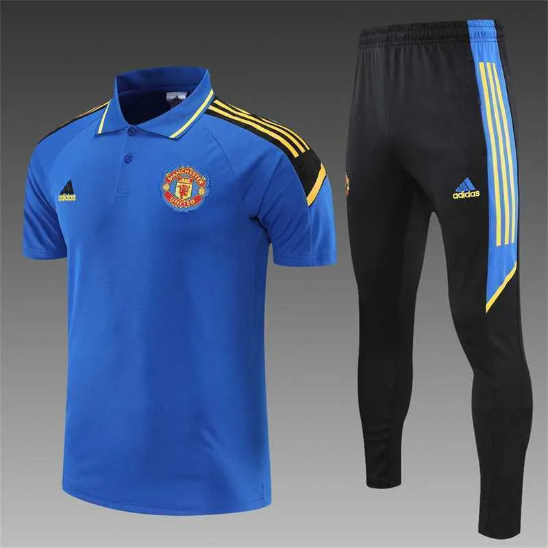 Manchester United Polo color blue 21