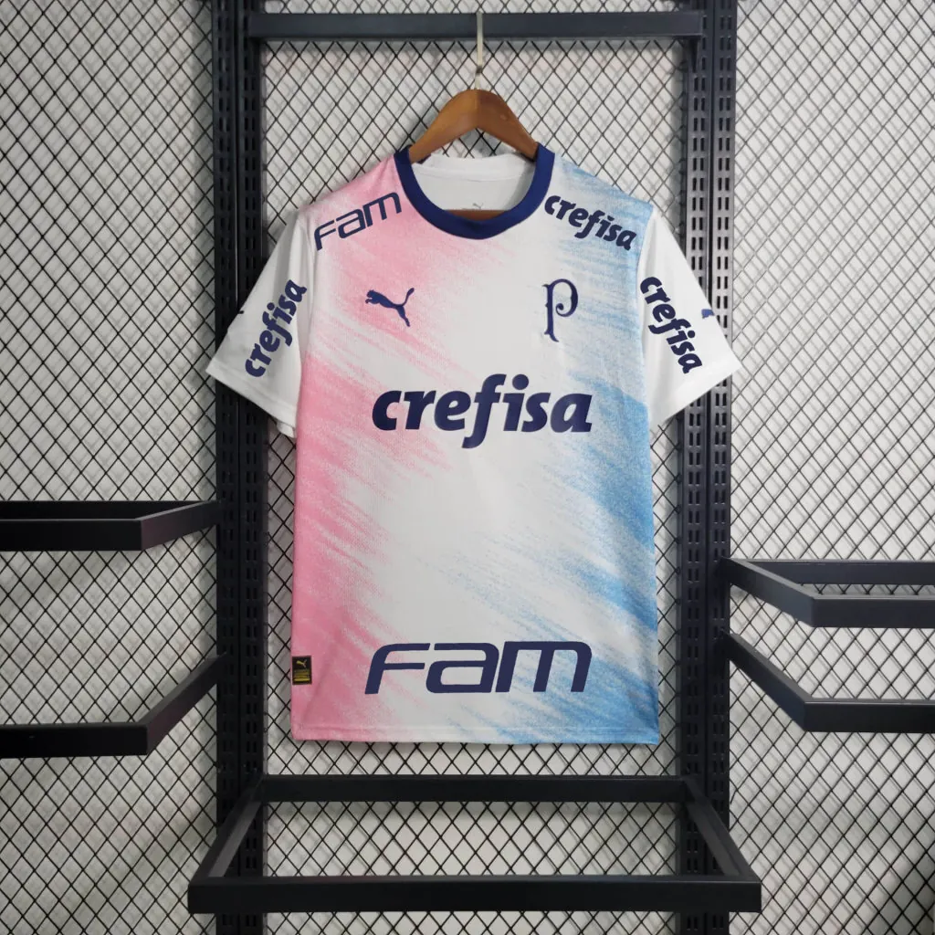 23-24 Palmeiras Special Edition White&Pink S-4XL Cheap Soccer Jerseys 4