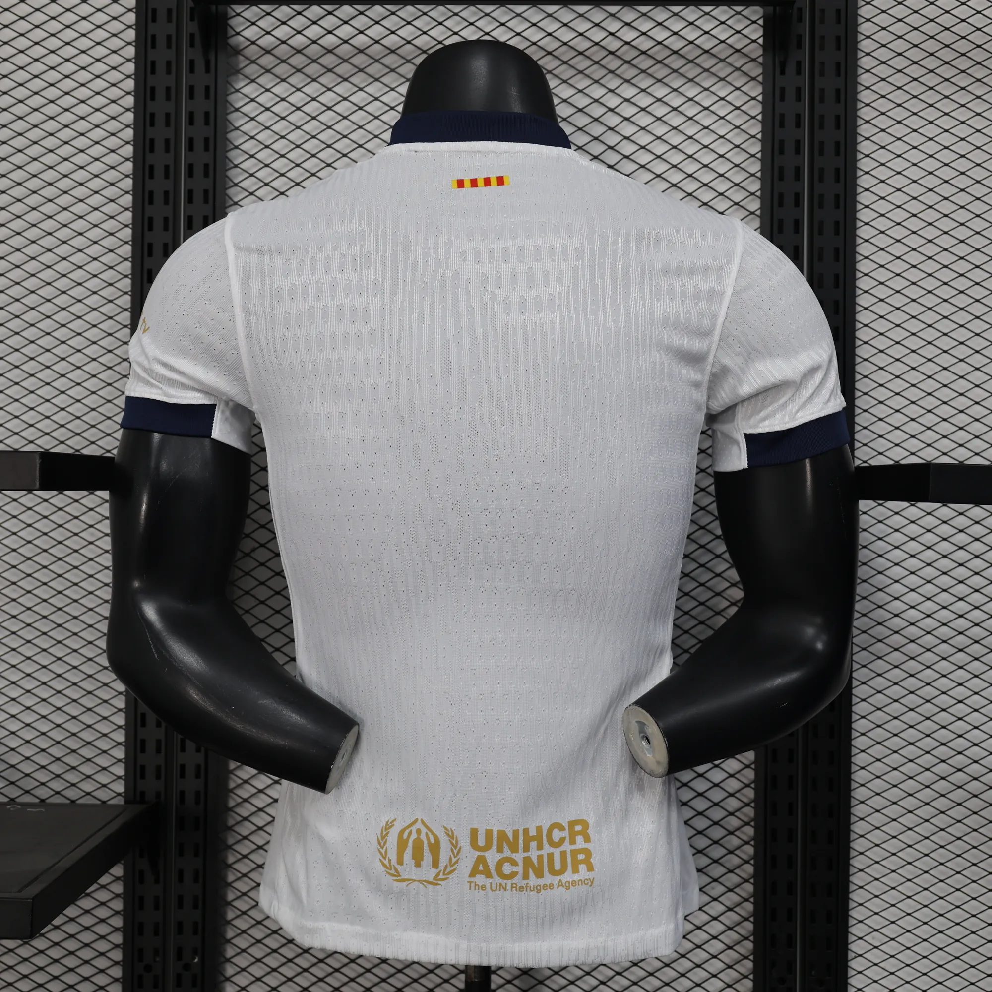 25-26 Barcelona x Travis Scott Edition été Kit Player Version White Shirt AAAAJersey Supply Yup 4