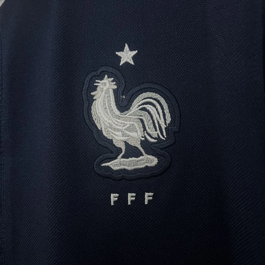 2014 France Home Retro Kit Vintage Shirt AAAAJersey Dropship Yupoo 3