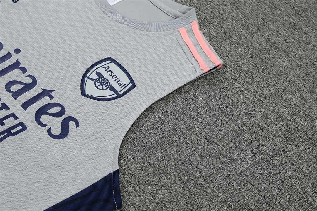 22-23 Arsenal vest training suit kit Grey 20