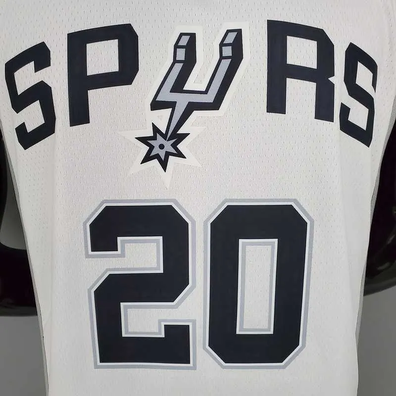 GINOBILI#20 Spurs White 1