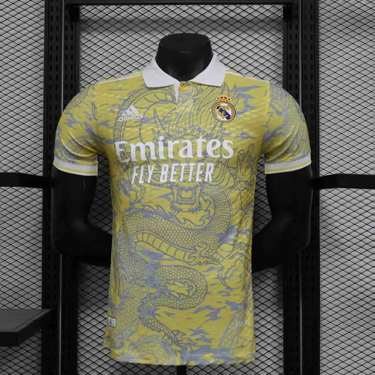 24-25 Real Madrid Yellow Dragon Special Edition Player Version Shirt AAAAJersey Supplier Yupoo 3