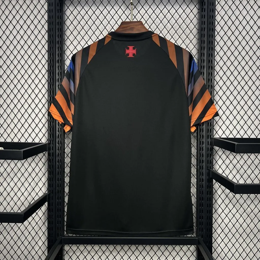 24-25 Vasco Da Gama Warm-Up Black Shirt AAAAJersey Supplier Yupoo 4