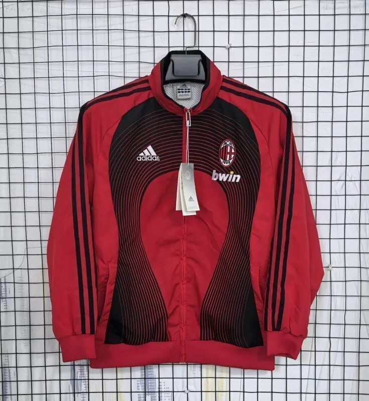 06-07 AC Milan Windbreaker Jackets Kit Soccer AAAAJersey Supply Yupoo 2