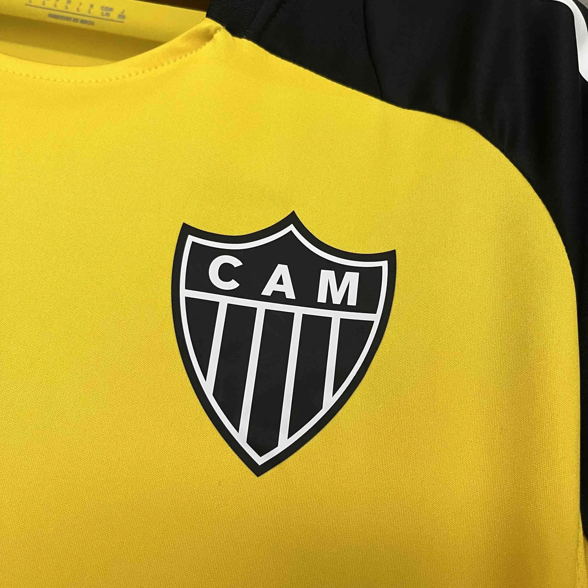24-25 Atletico Mineiro Yellow Training Kit Soccer T-Shirts AAAAJersey Supplier Yupoo 5
