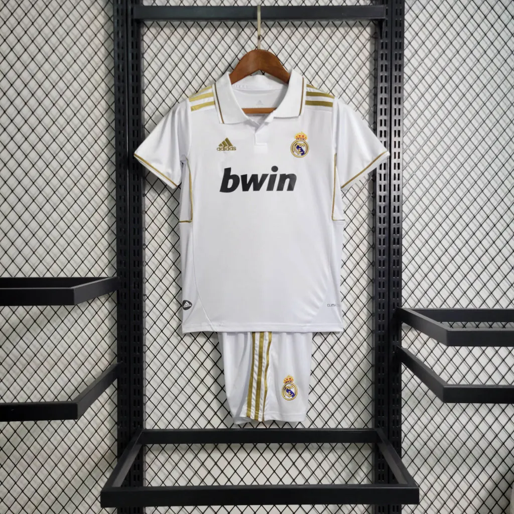 11-12 Real Madrid Home Kids Retro Kits Soccer Jerseys Yupoo 8