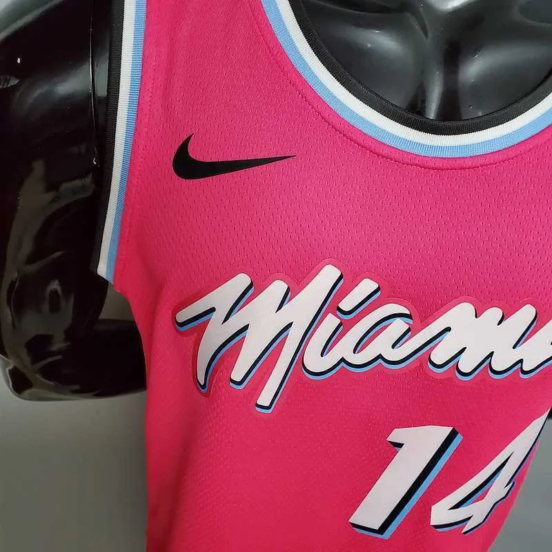 HERRO#14 Miami Heat V-neck pink 4
