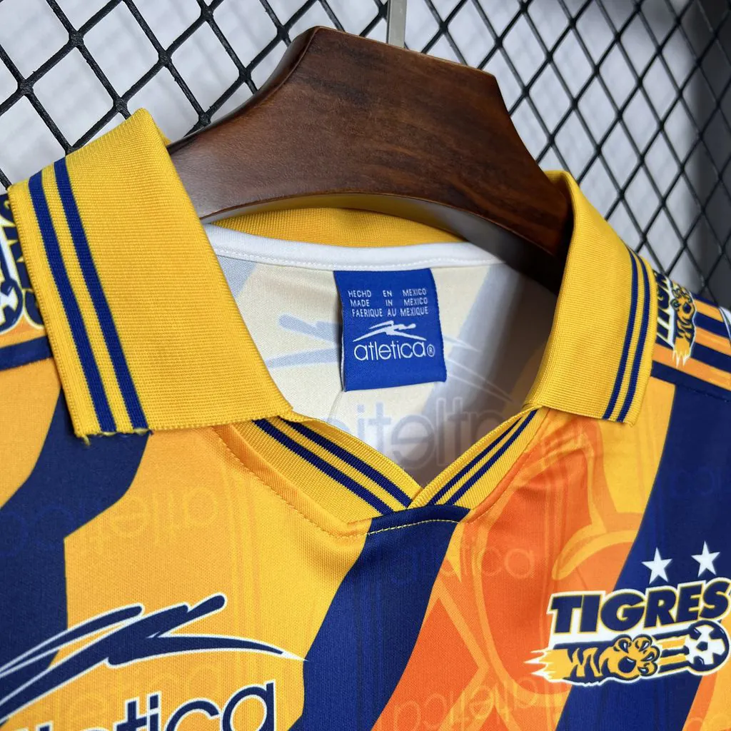 97-98 Tigres UANL Home Retro Kit Vintage Shirt Sport AAAAJersey Yupoo 5