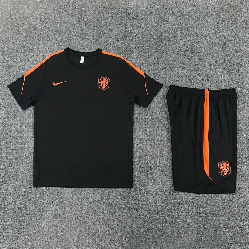 2026 Netherlands Mens Kit Black Aldult Training Suit Yupoo 5 2