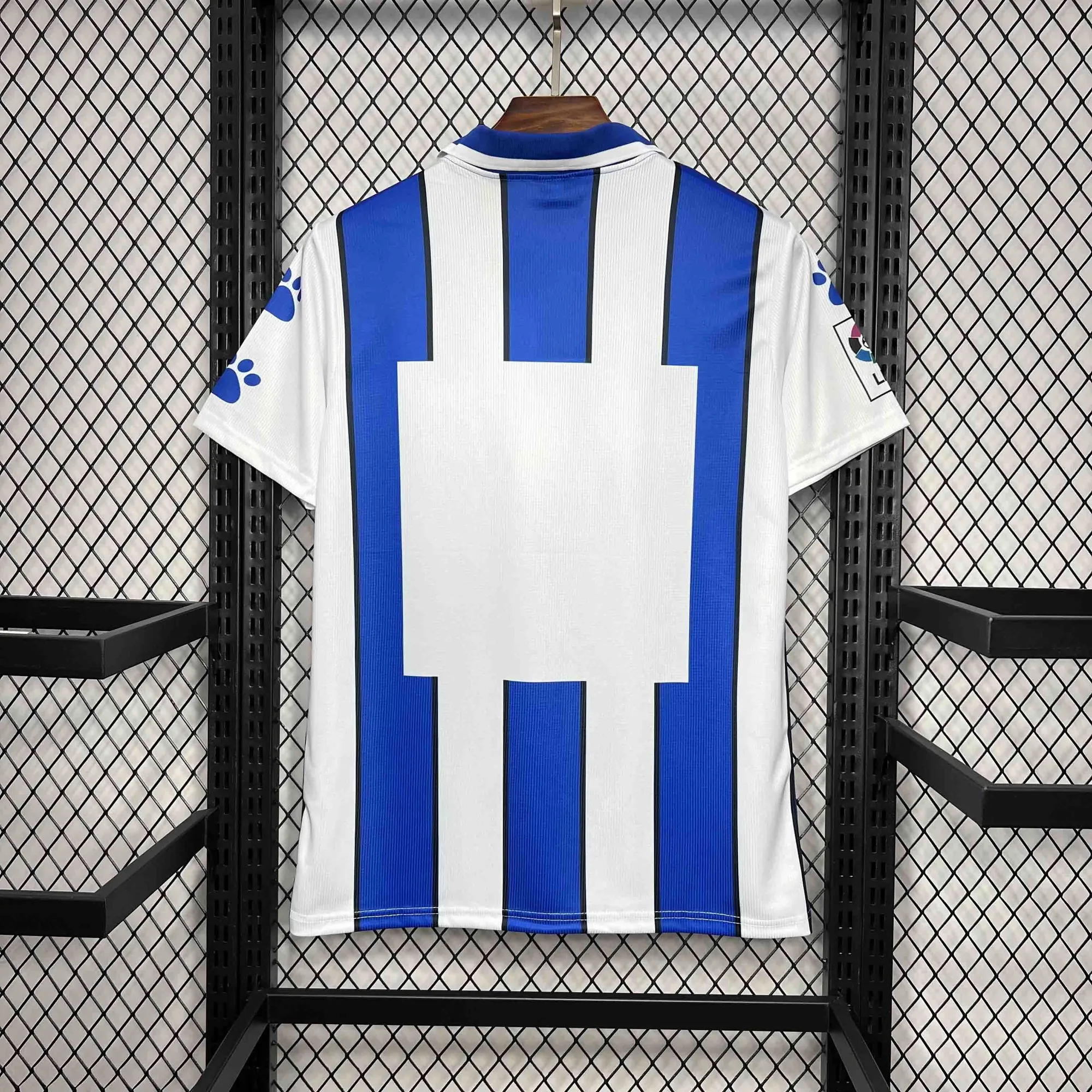 97-98 Malaga Home Retro Kit Vintage Shirt Football AAAAJersey Yupoo 3