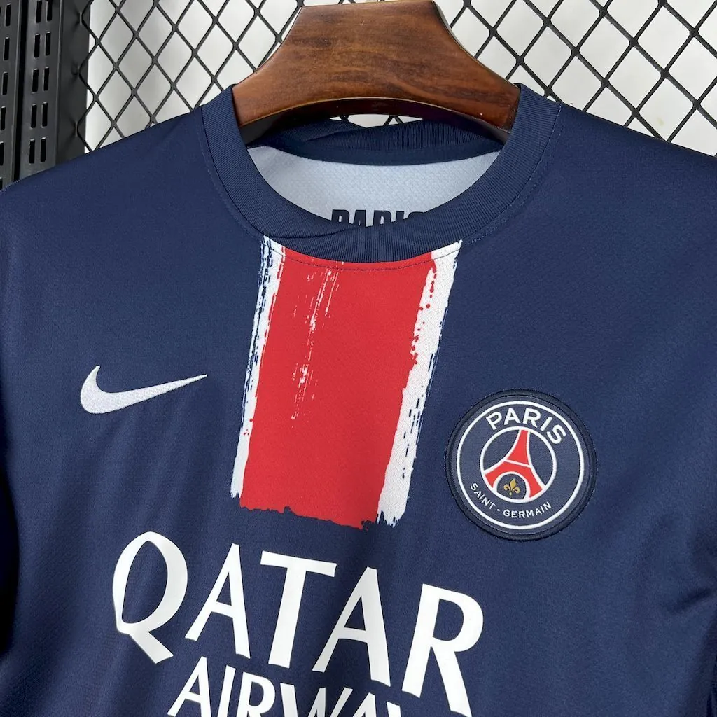 24-25 PSG x Stussy Home Kit Football T-Shirt Soccer AAAAJersey Yupoo 1