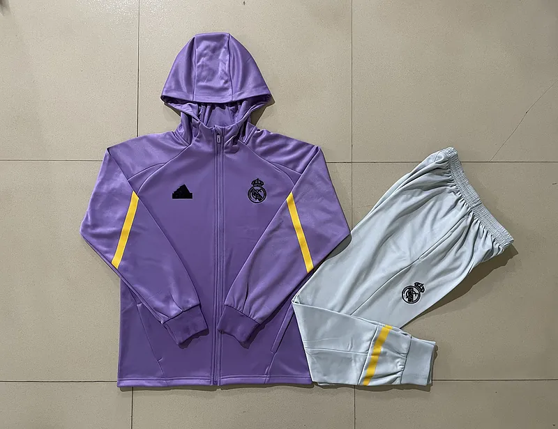 24-25 Real Madrid Hoodie Jackets Football Shirts 1