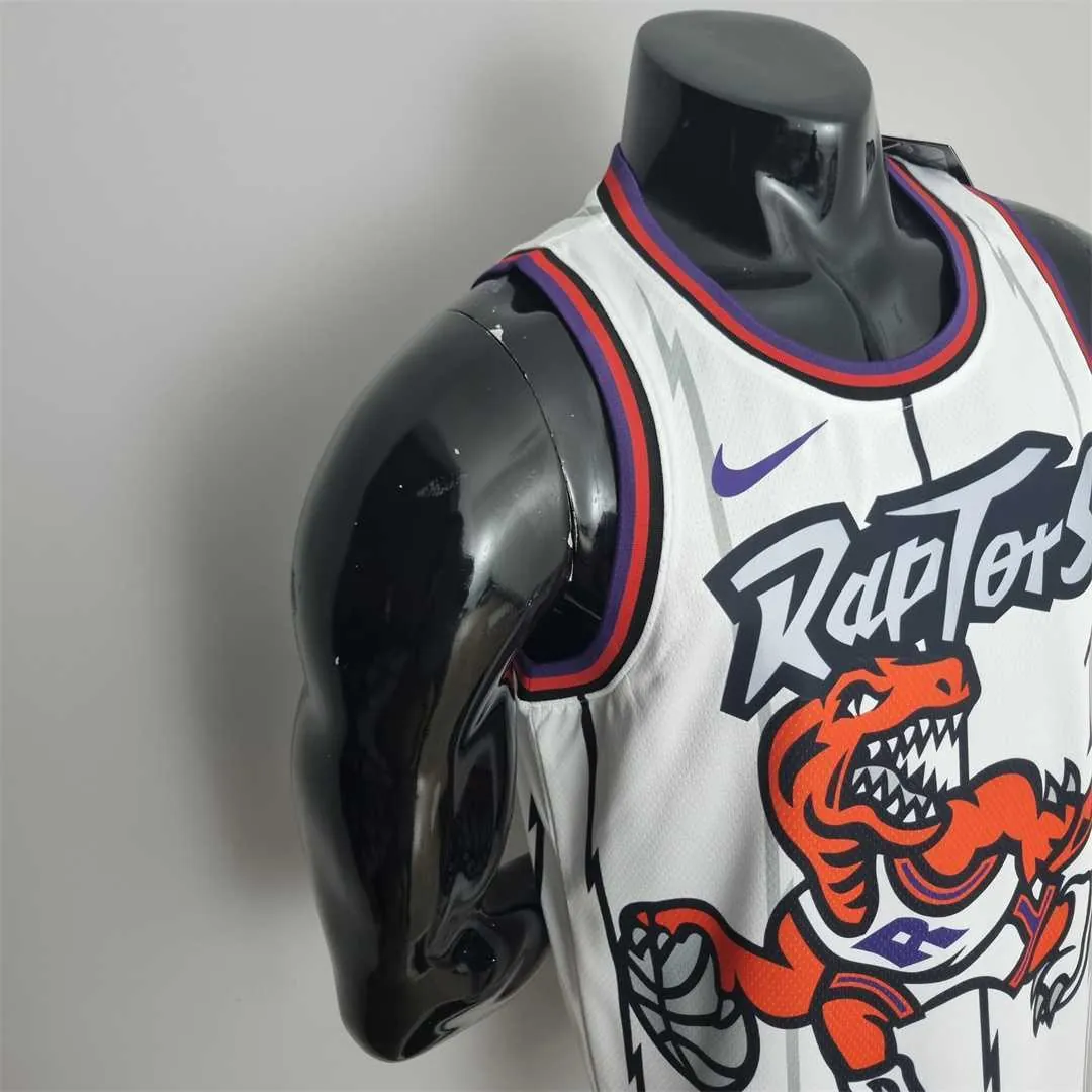Toronto Raptors McGRADY#1 White NBA Jersey 7