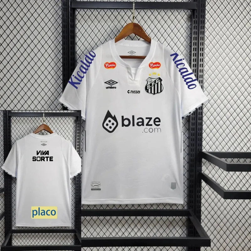 24-25 Santos Home Kit Football AAAAJersey Supplier 15
