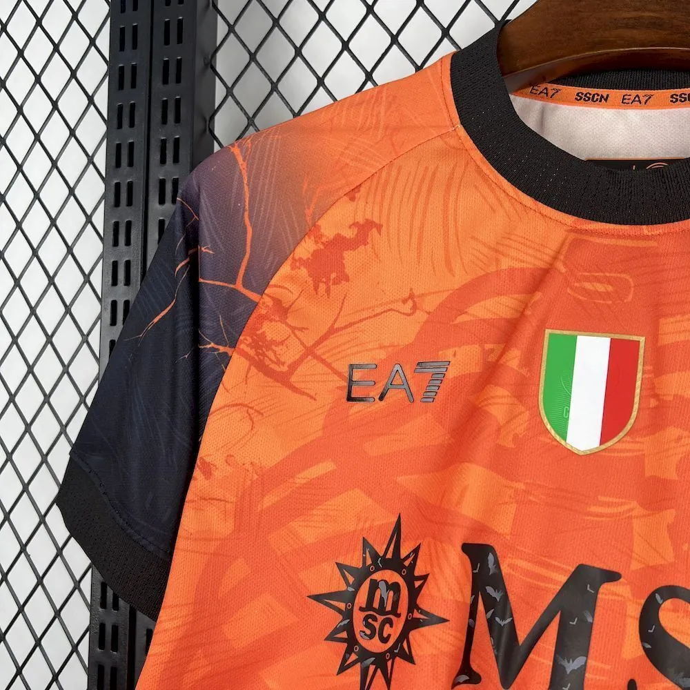 25-26 Napoli Halloween Special Edition Football T-Shirt AAAAJersey Supply Yupoo 4