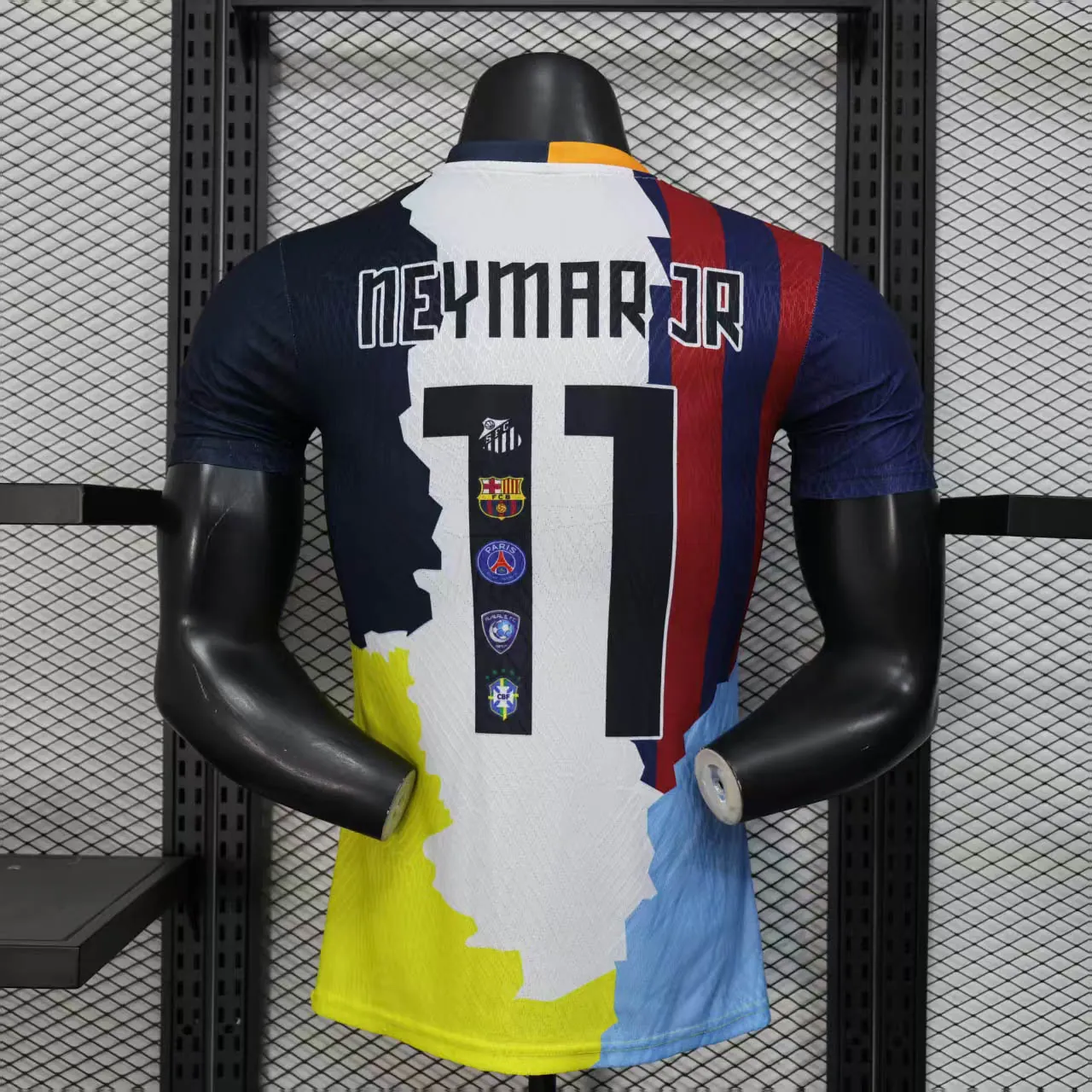 25-26 Neymar Career Exclusive Edition Kit Player Version Shirt AAAAJersey Yupoo 1