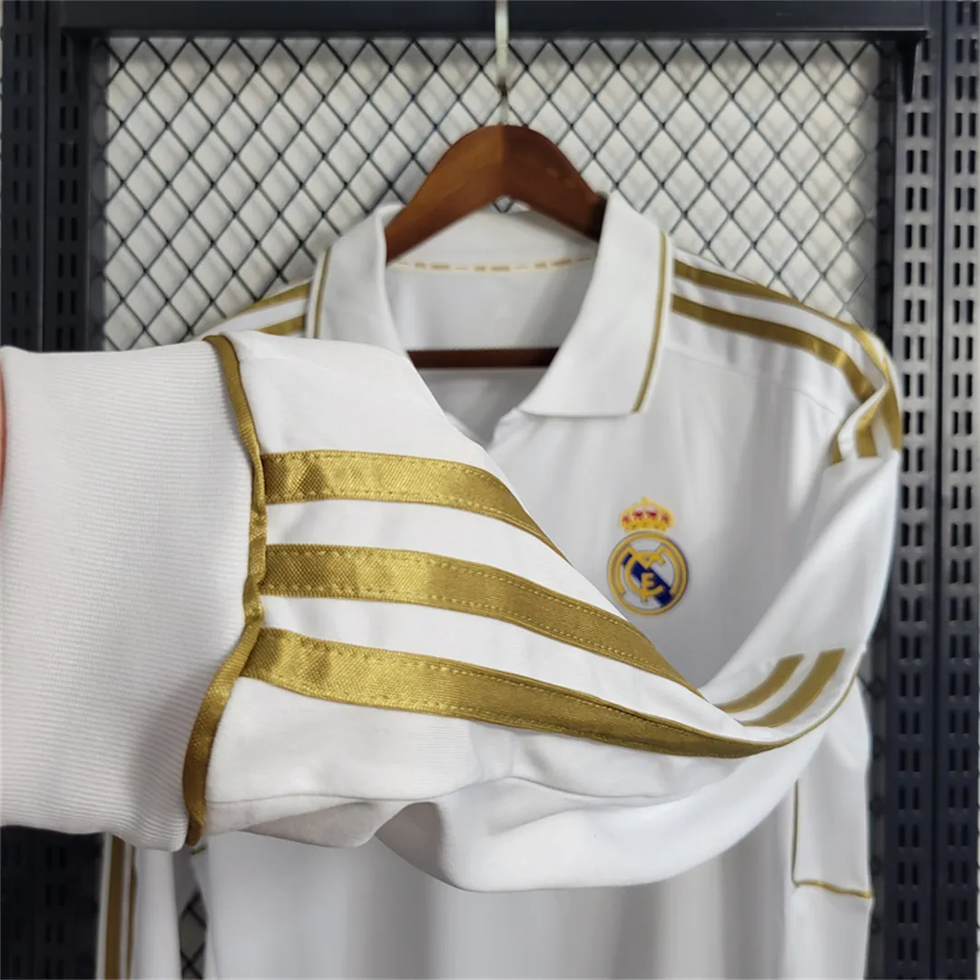 11-12 Real Madrid home long sleeve 7