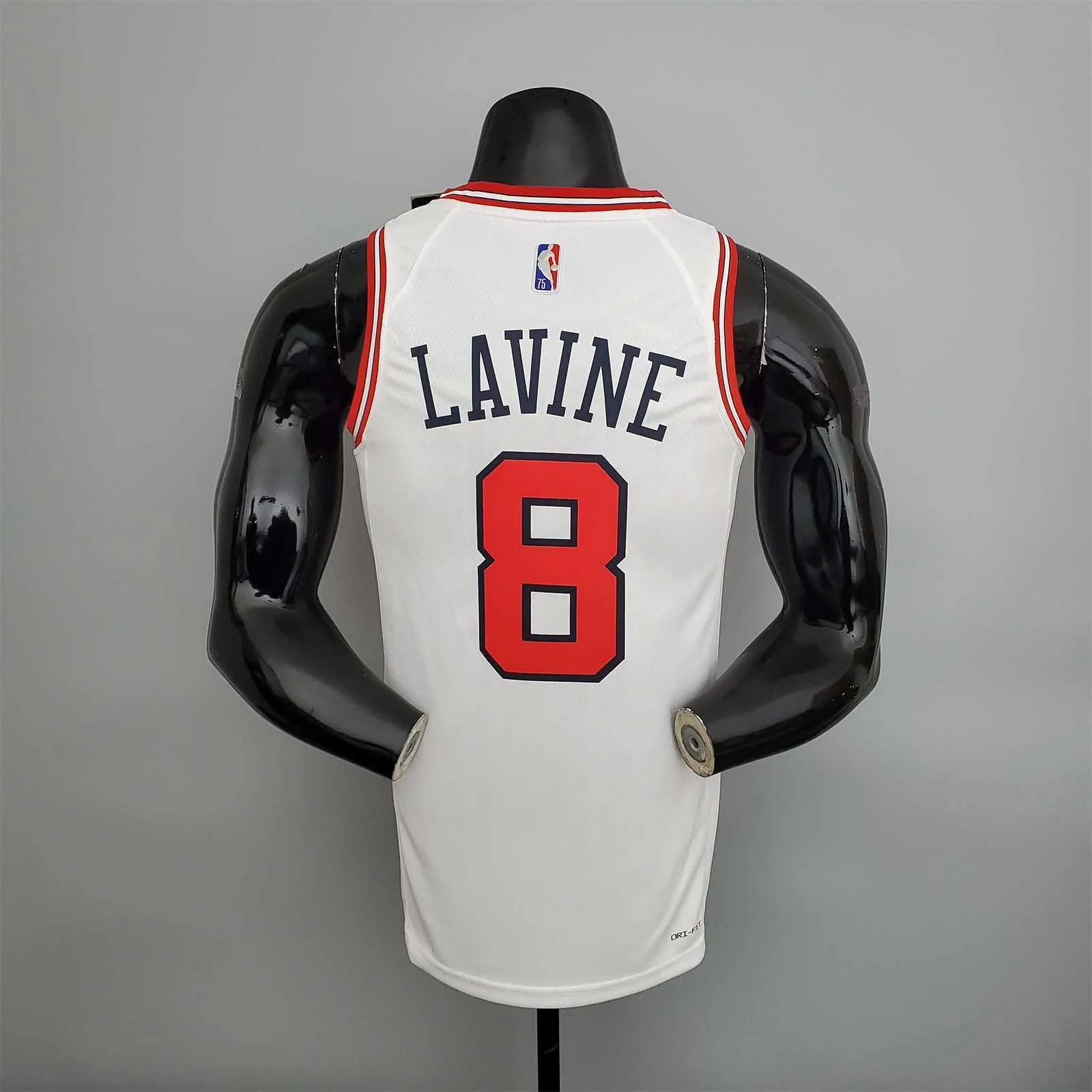 75th Anniversary LaVine #8 Bulls White 6