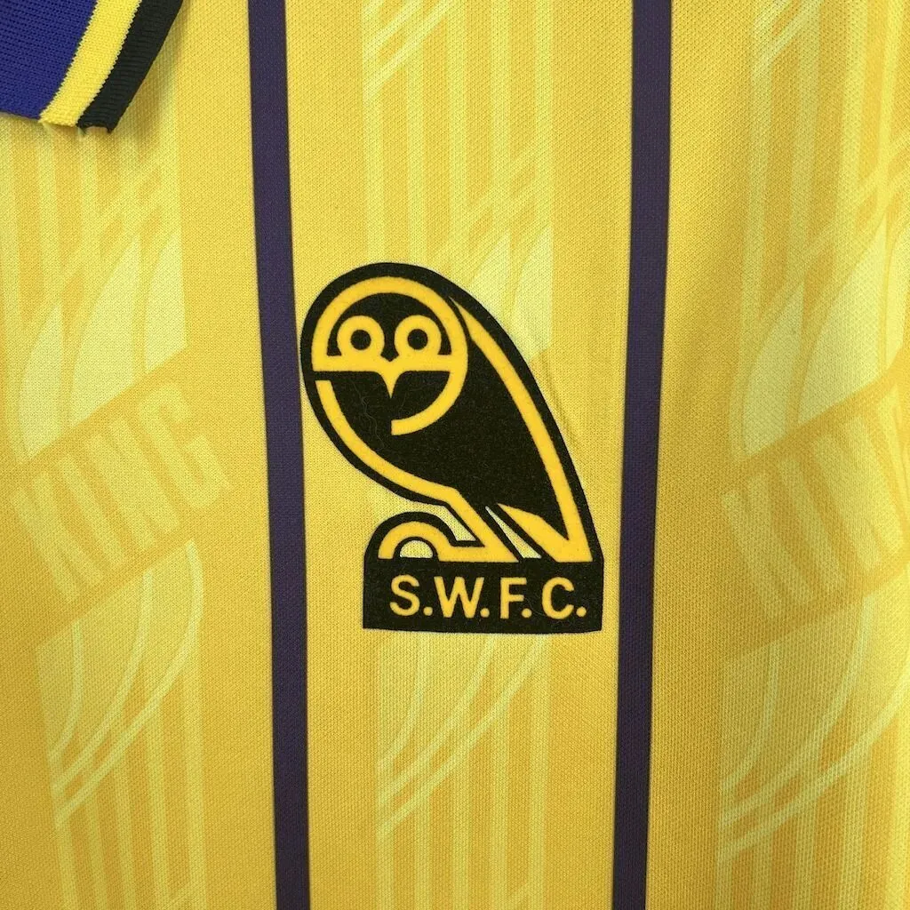 95-96 Sheffield Wednesday Away Retro Kit Vintage Shirt AAAAJersey Wholesale Yupoo 6