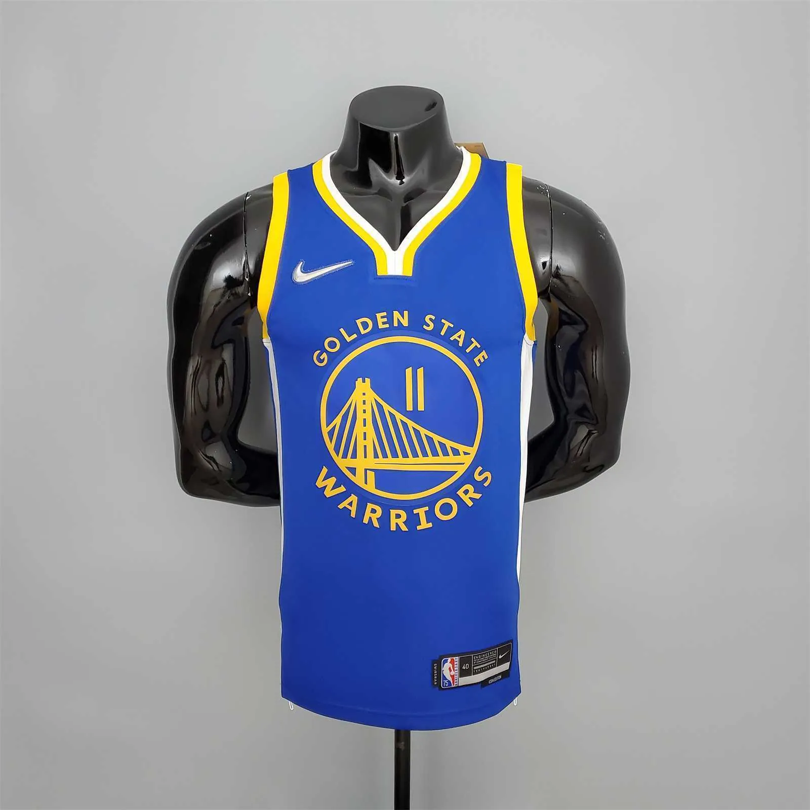 75th Anniversary THOMPSON#11 Warriors Blue 9