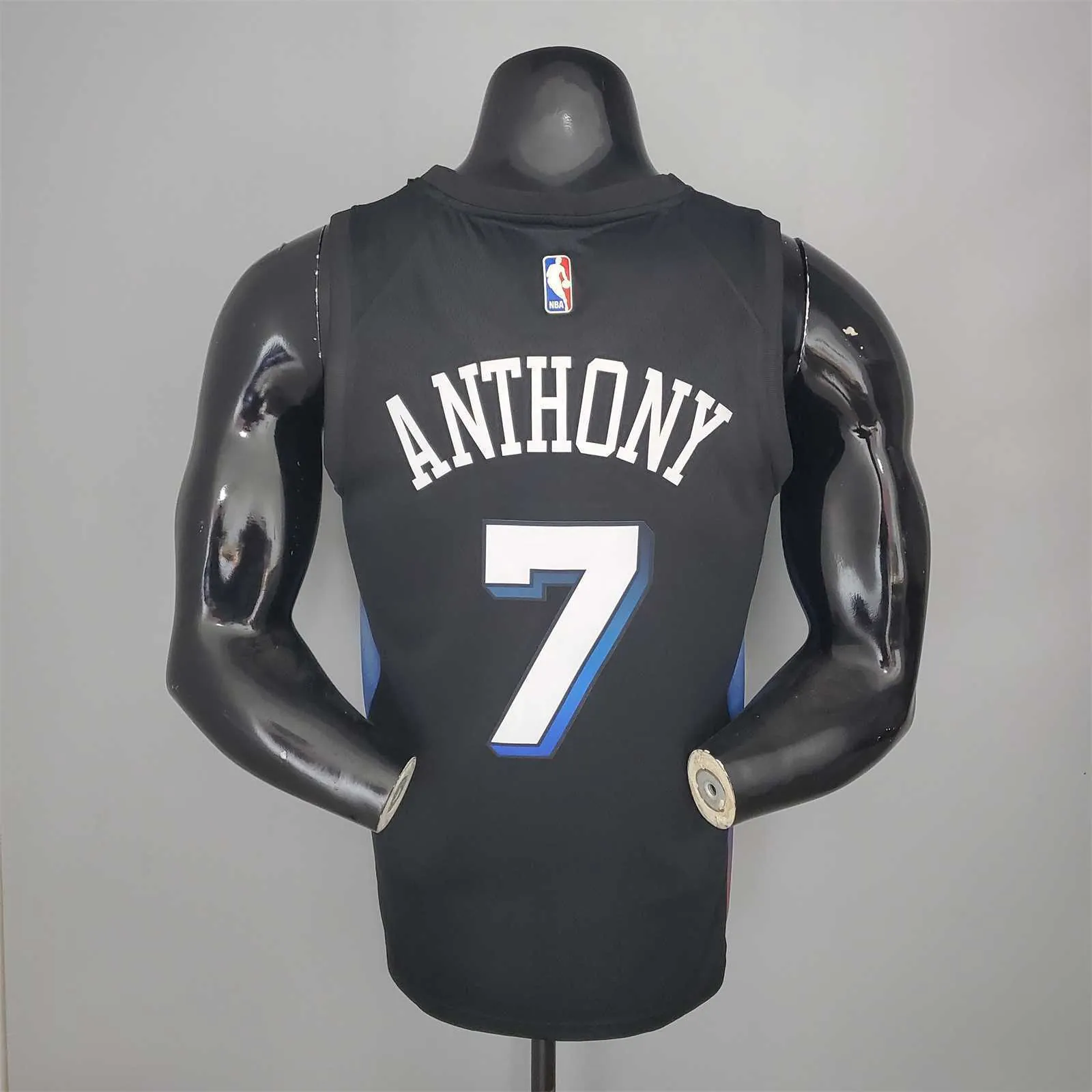 2021 ANTHONY#7 Knicks City Edition Black 5