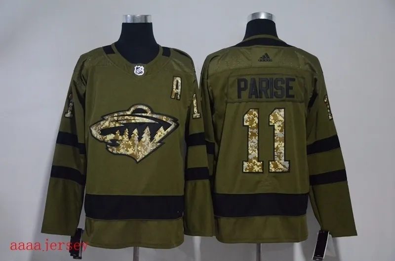 Minnesota wild ice hockey jersey M-3XL 明尼苏达荒野队冰球服 3