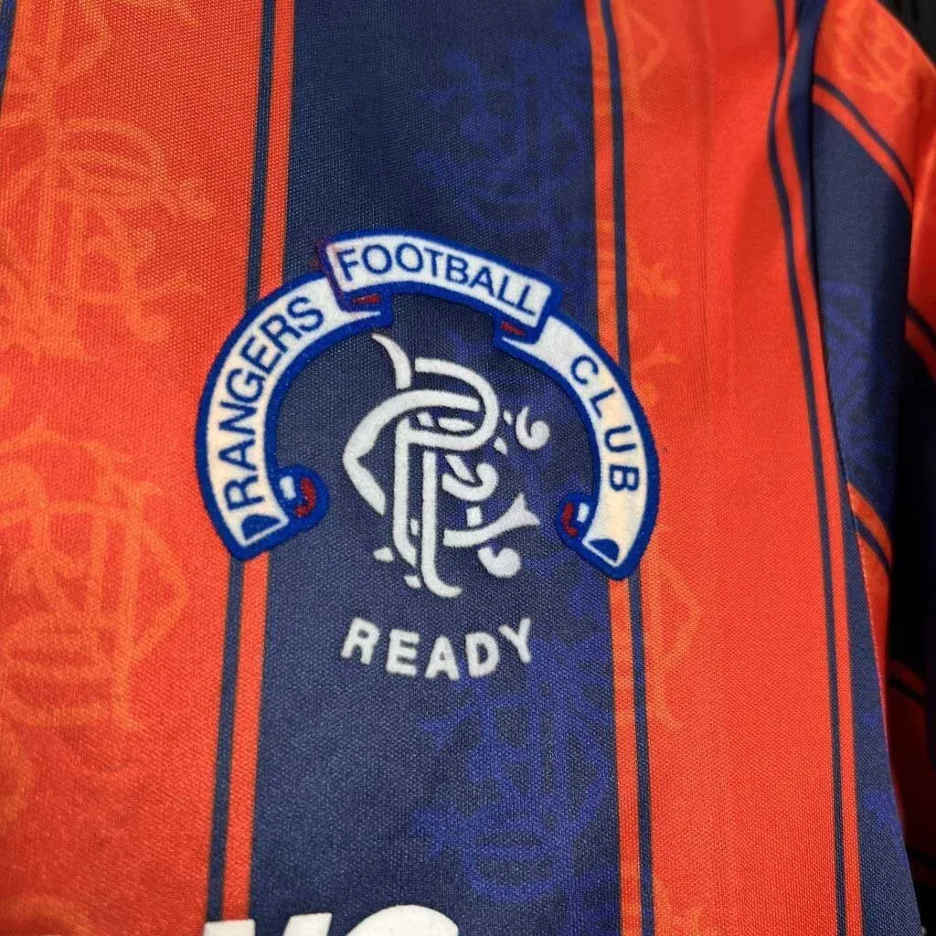 93-94 Rangers Away Retro Kit Vintage Shirt Sport AAAAJersey Yupoo 5